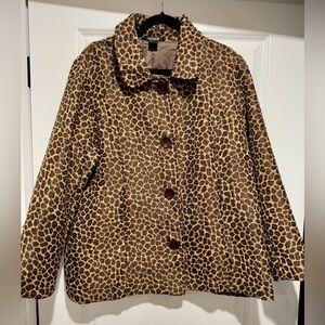 Leopard Print Jacket